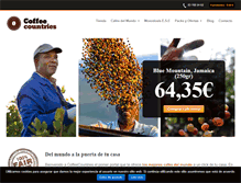 Tablet Screenshot of coffeecountries.com